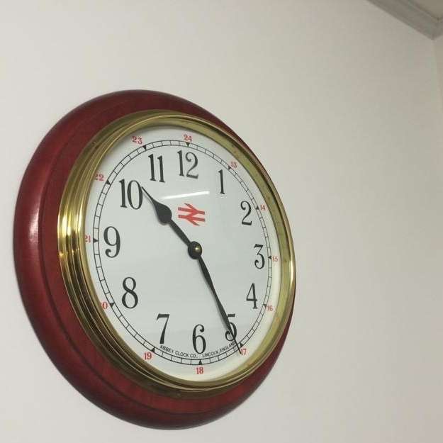 British railways wall clock ;-)